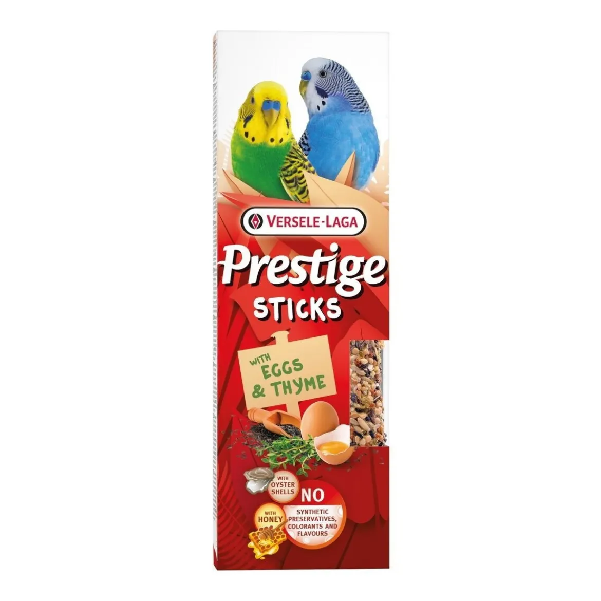 Versele-Laga Prestige Sticks Small Parakeets Ägg & Timjan 60 g