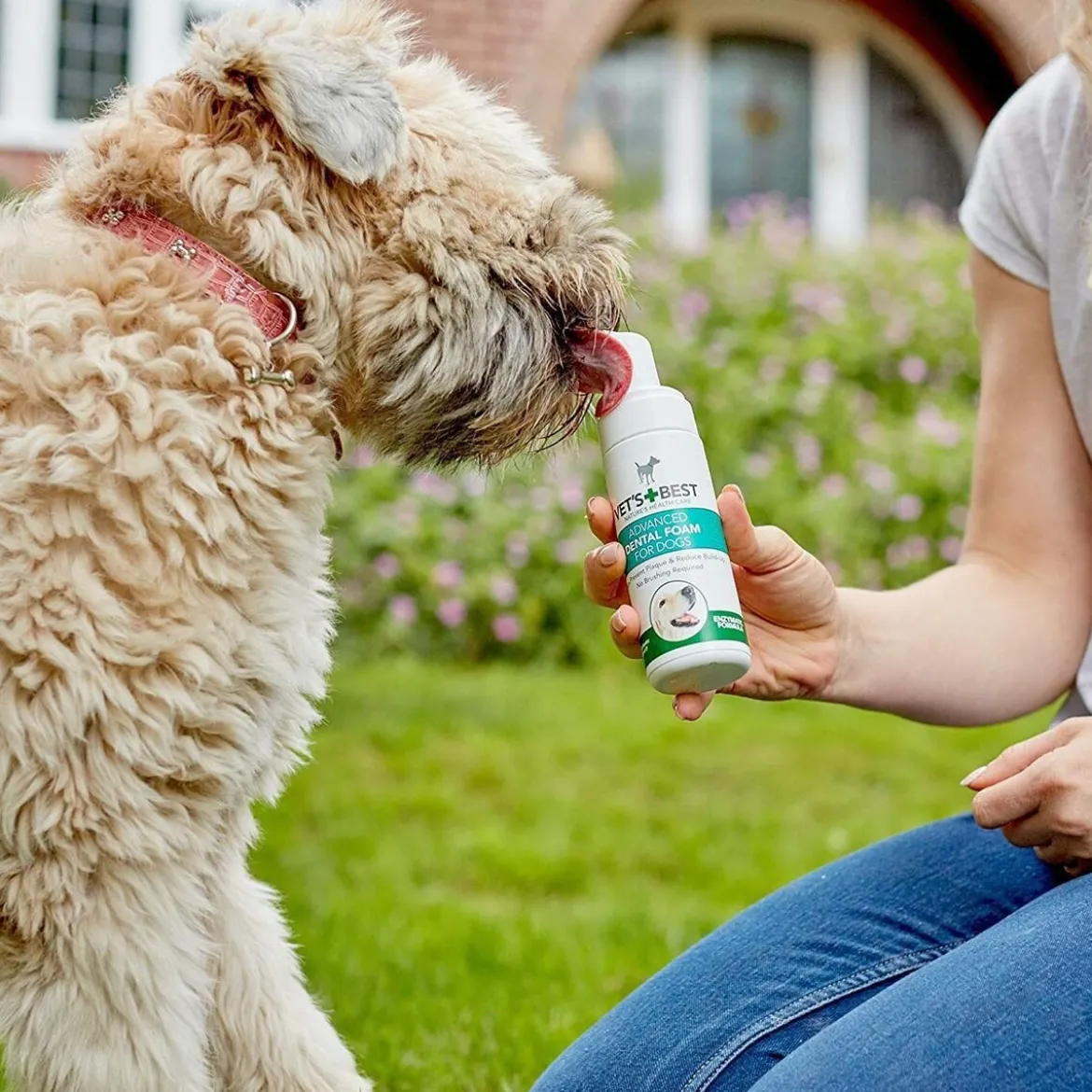 Vet's Best Dental Foam till Hund 150 ml