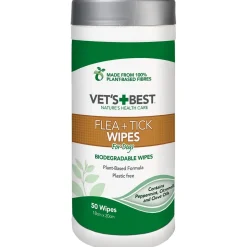 Vet's Best Natural Flea & Tick Våtservetter 50-pack