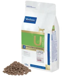 Virbac HPM Cat U2 Urology Dissolution & Prevention Veterinärfoder till Katt 1,5 kg