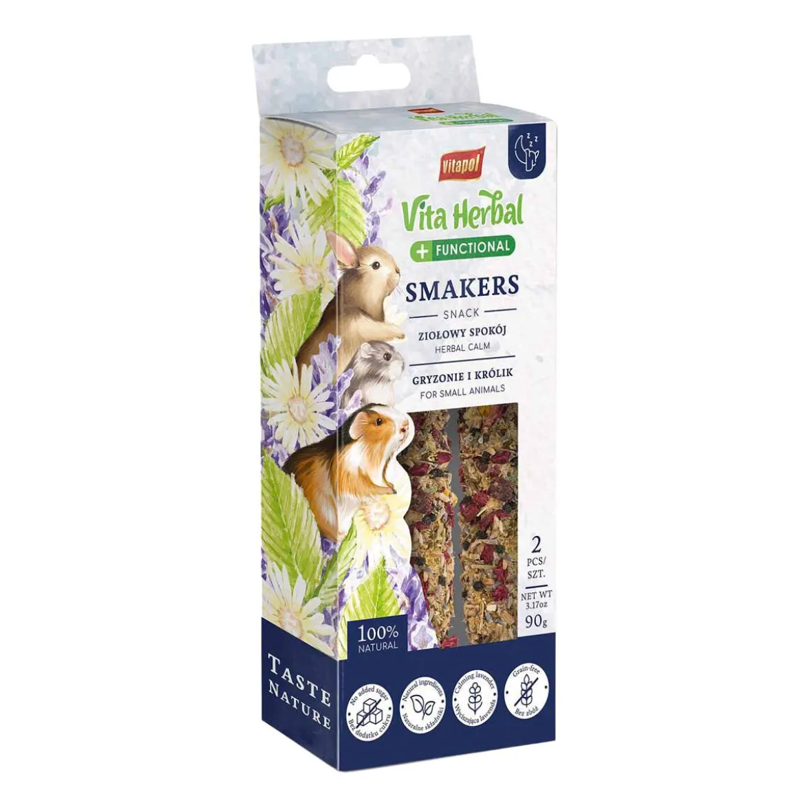 Vita Herbal Functional Smakers Herbal Calm Smådjursgodis 90 g