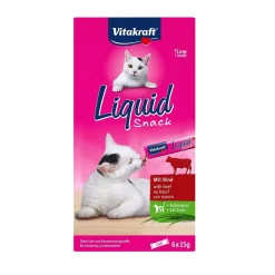 Vitakraft Liquid Stick Beef+Cat grass 90 g