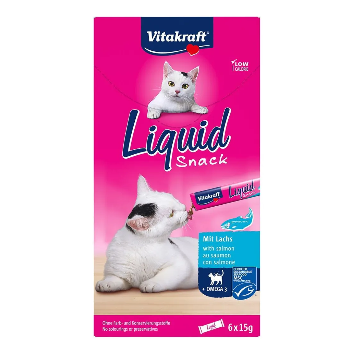 Vitakraft Liquid Stick Lax+Omega 3 90 g
