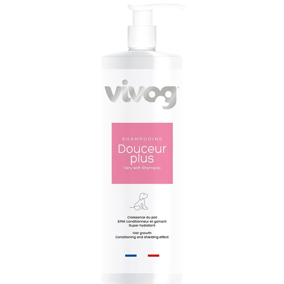 Vivog Softness Plus Hundschampo 1 liter