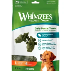 Whimzees Alligator Large 6-pack