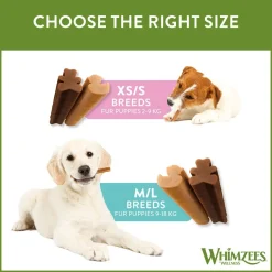 Whimzees Puppy Dental M/L