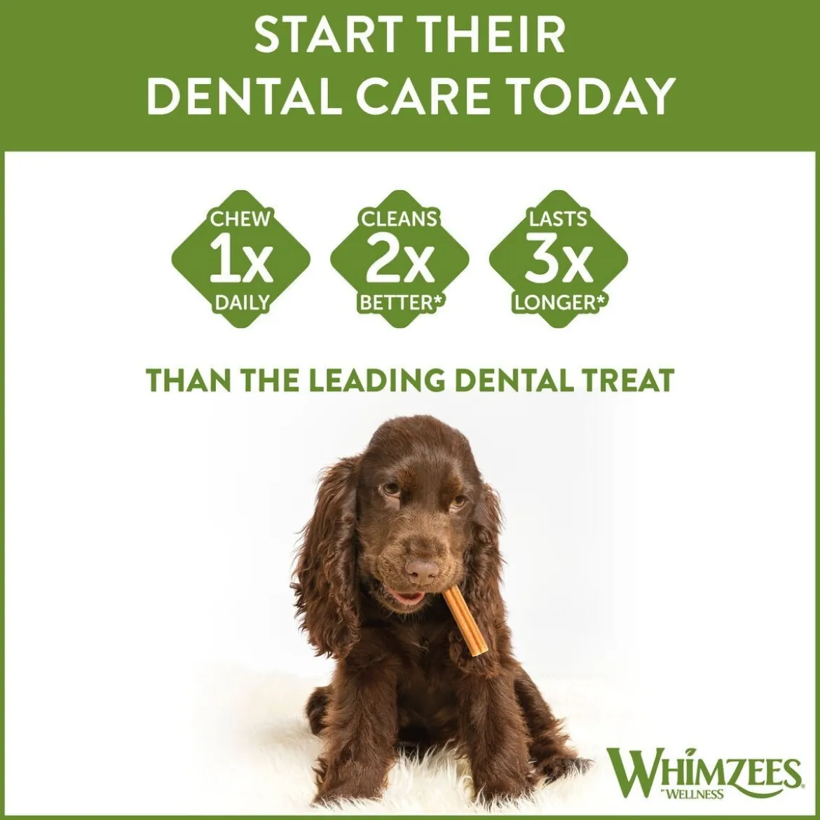 Whimzees Puppy Dental XS/S