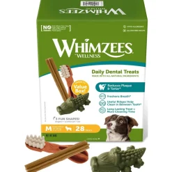 Whimzees Variety Value Box M 28-pack