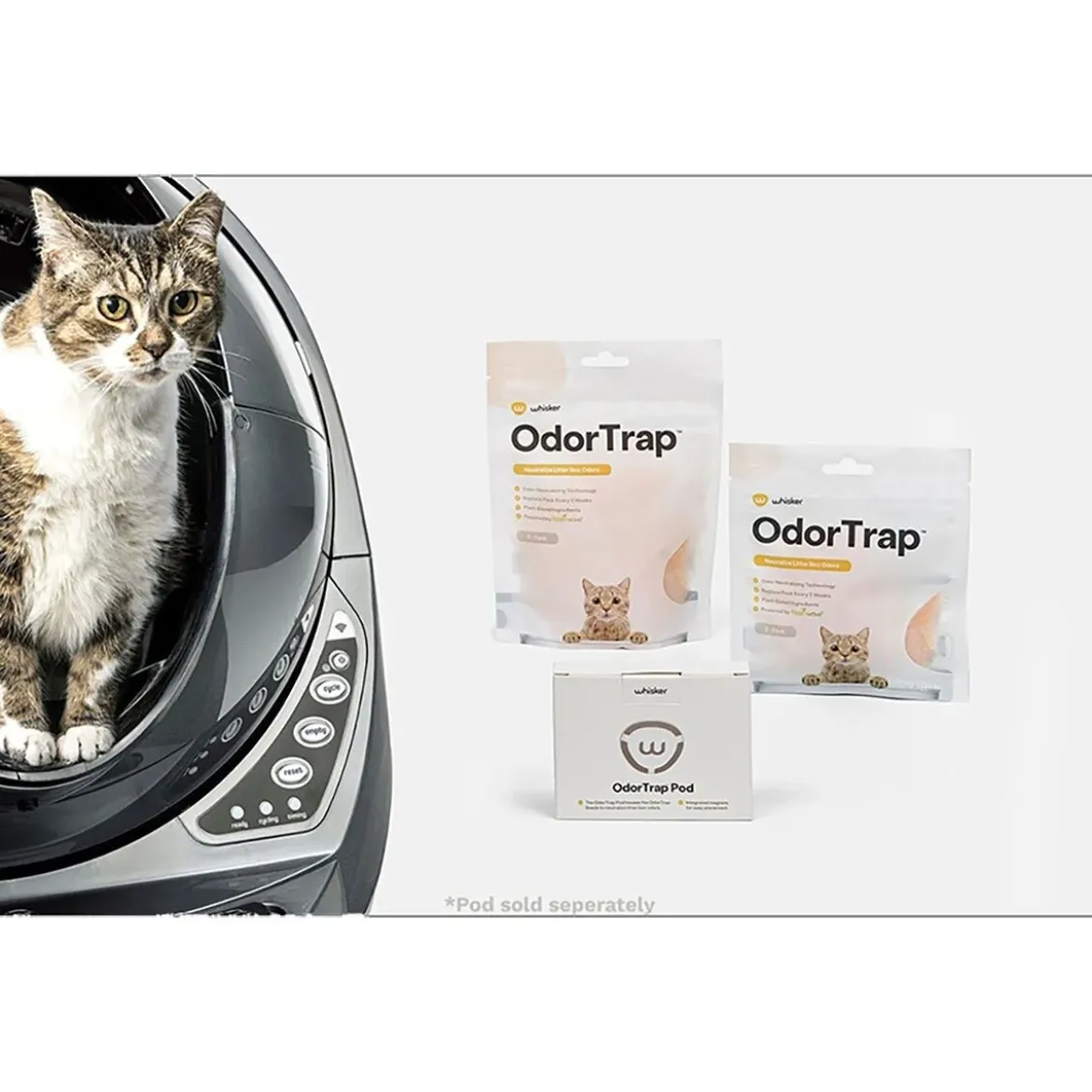 Whisker OdorTrap 6-pack