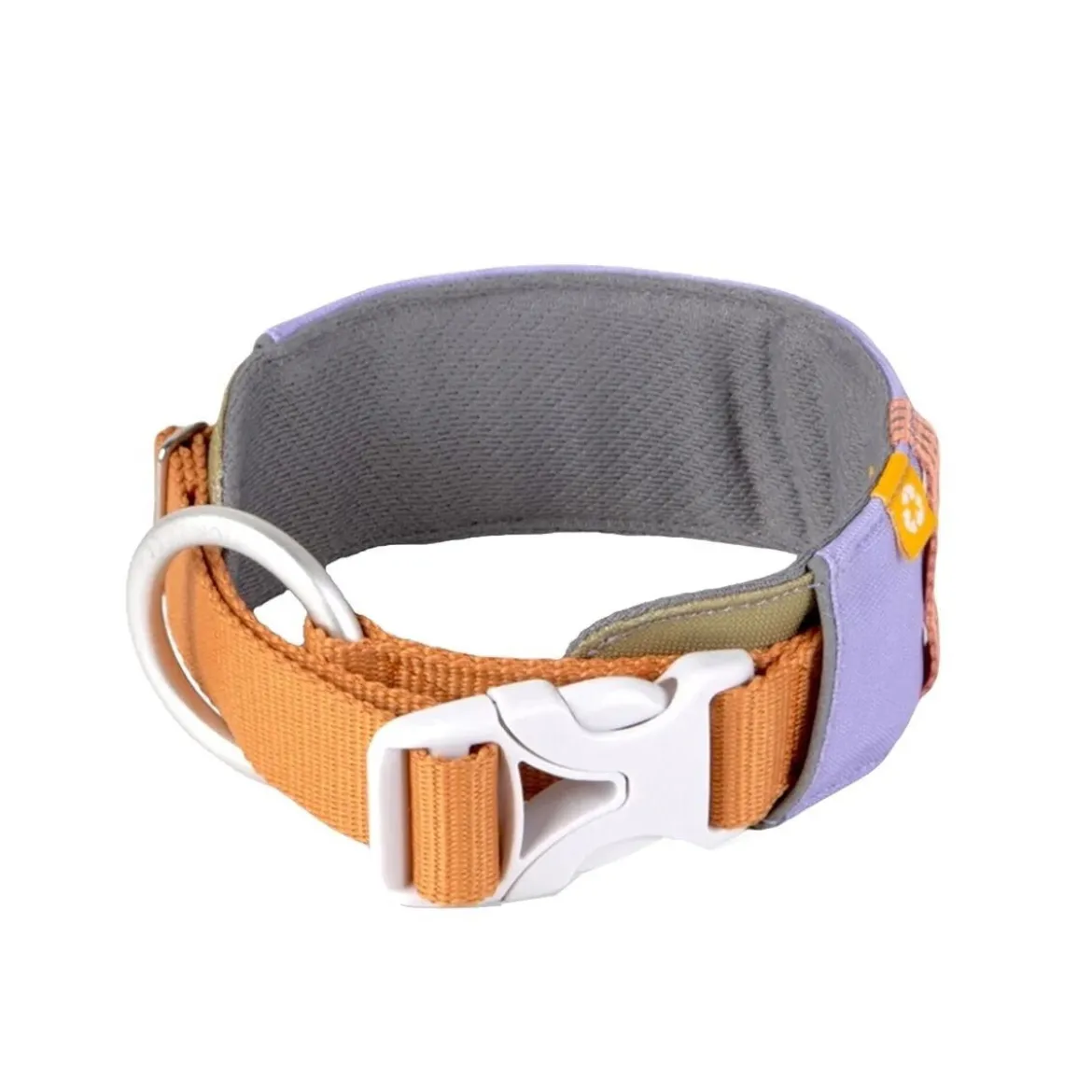 Woolly Wolf Alpha 360 Hundhalsband Ljuslila/Brun