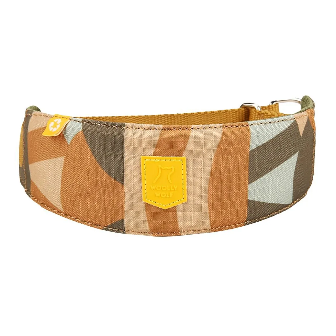 Woolly Wolf Cloudbeam Mjukt Hundhalsband Halvstryp Brun