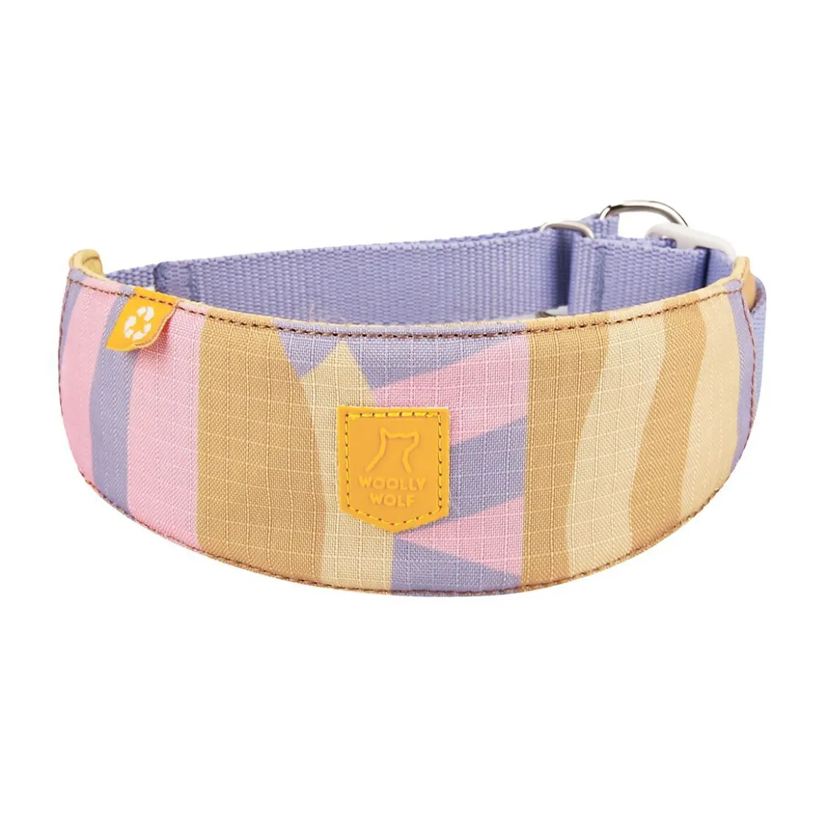 Woolly Wolf Sunshower Mjukt Hundhalsband Halvstryp Lila