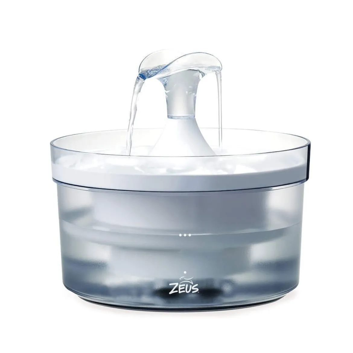 Zeus Waterfall Transparent Vattenfontän 1,5 Liter