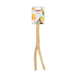 Zolux Naturlig Gren Sittpinne till Fågel L 31 cm